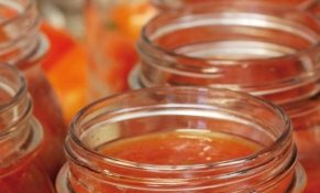 glass jars