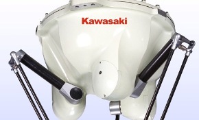 Packaging sector debut for new Kawasaki robot at PPMA
