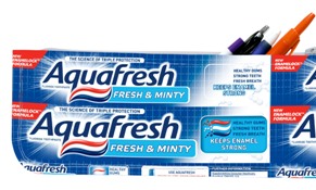 Aquafresh is latest brand to join pack ‘upcycling’ scheme