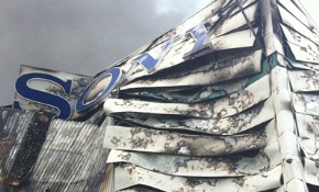 Sony’s packaging centre torched in London riots