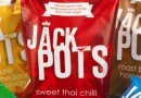 Crisp brand Jackpots goes for patriotic “sophisticated” look on bags