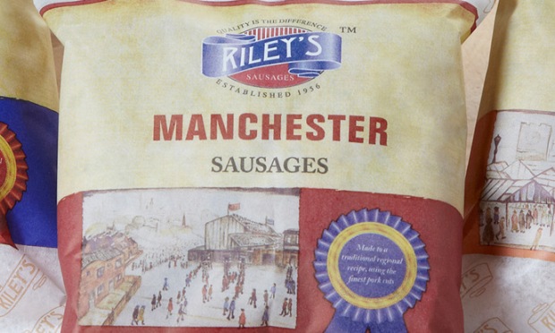 NXL creates Lowry inspired packs for Riley’s premium sausages